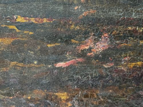 OIL PAINTING YORKSHIRE MOOR HIGH ELDWICK BY JOHN WILLIAM BUXTON KNIGHT - ADDITIONAL PHOTO 15