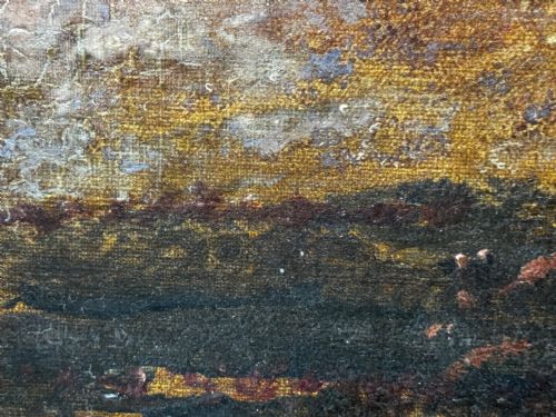 OIL PAINTING YORKSHIRE MOOR HIGH ELDWICK BY JOHN WILLIAM BUXTON KNIGHT - ADDITIONAL PHOTO 16