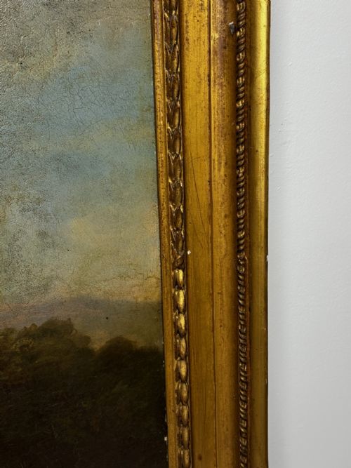 OIL PAINTING THE CLANDON HARRIERS HUNT JOHN IMMS OF RINGMER - ADDITIONAL PHOTO 7