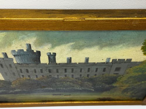 VICTORIAN OIL PAINTING HISTORIC ARUNDEL CASTLE AFTER JAMES CANTER - ADDITIONAL PHOTO 2