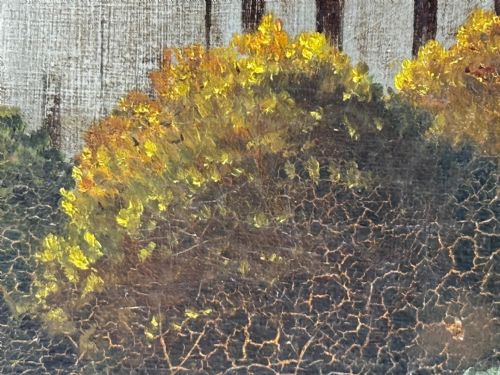 VICTORIAN OIL PAINTING HISTORIC ARUNDEL CASTLE AFTER JAMES CANTER - ADDITIONAL PHOTO 12