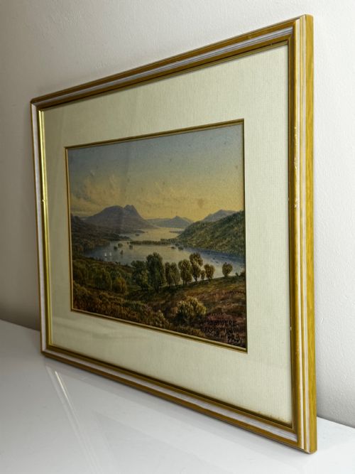 EDWARDIAN PAINTING WINDERMERE ORREST HEAD LAKE DISTRICT - ADDITIONAL PHOTO 10