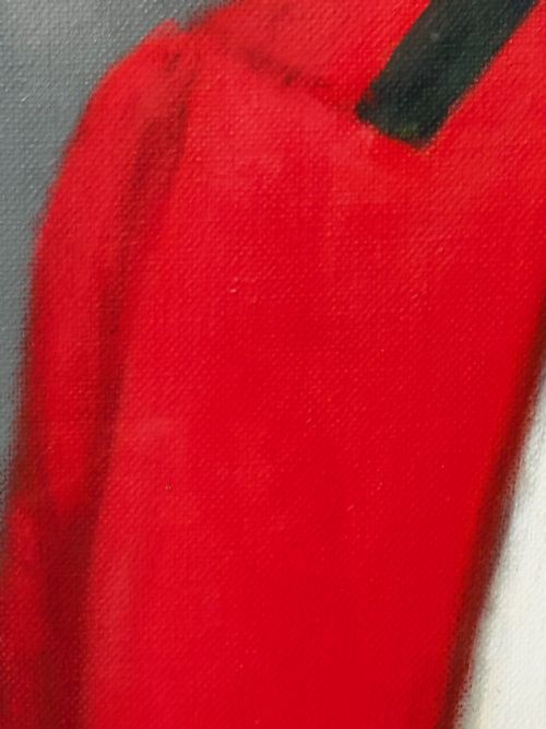 OIL PAINTING PORTRAIT SIR PHILIP GREY EGERTON 15TH BARONET C1950 - ADDITIONAL PHOTO 17