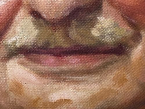 OIL PAINTING PORTRAIT SIR PHILIP GREY EGERTON 15TH BARONET C1950 - ADDITIONAL PHOTO 23