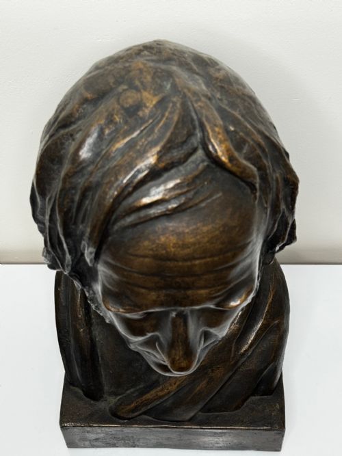 SCOTTISH 19TH CENTURY BRONZE SCULPTURE BUST OF THOMAS GUTHRIE - ADDITIONAL PHOTO 7