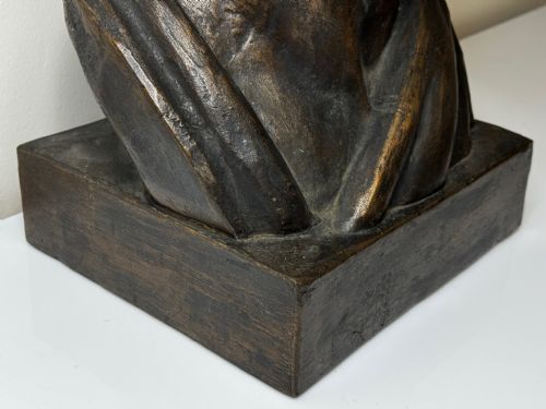 SCOTTISH 19TH CENTURY BRONZE SCULPTURE BUST OF THOMAS GUTHRIE - ADDITIONAL PHOTO 8