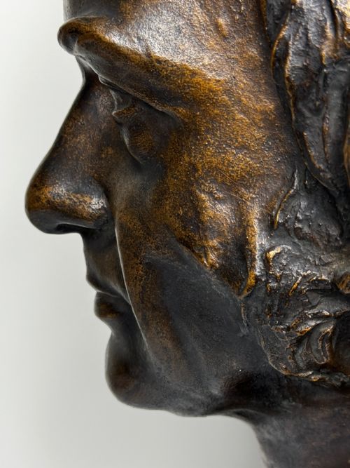 SCOTTISH 19TH CENTURY BRONZE SCULPTURE BUST OF THOMAS GUTHRIE - ADDITIONAL PHOTO 18