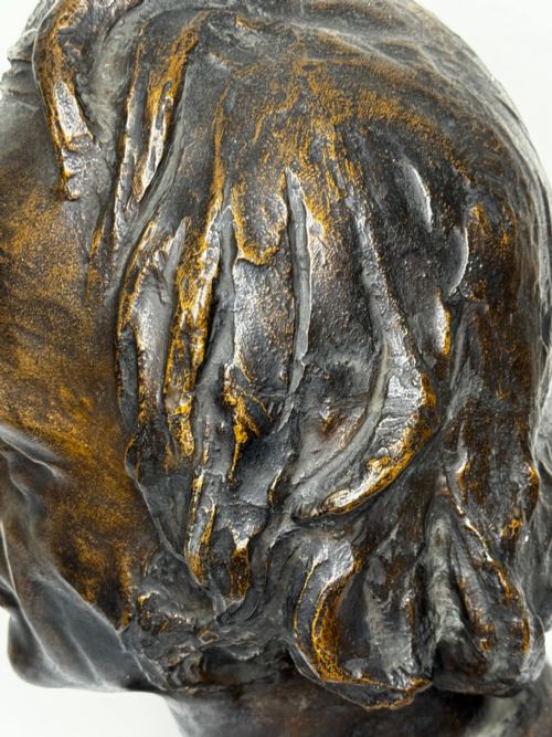 SCOTTISH 19TH CENTURY BRONZE SCULPTURE BUST OF THOMAS GUTHRIE - ADDITIONAL PHOTO 19