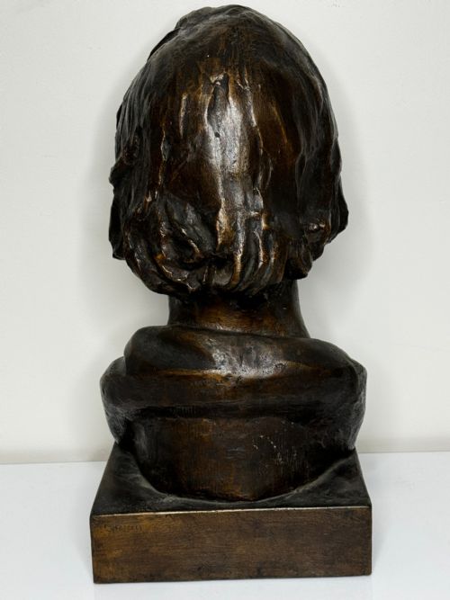 SCOTTISH 19TH CENTURY BRONZE SCULPTURE BUST OF THOMAS GUTHRIE - ADDITIONAL PHOTO 20