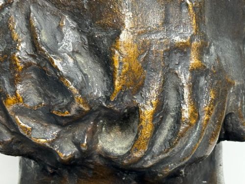 SCOTTISH 19TH CENTURY BRONZE SCULPTURE BUST OF THOMAS GUTHRIE - ADDITIONAL PHOTO 25