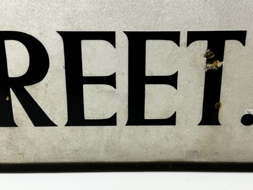 ENAMEL LONDON ROAD SIGN BOROUGH OF ST MARYLEBONE CHILTERN STREET W1 - ADDITIONAL PHOTO 10