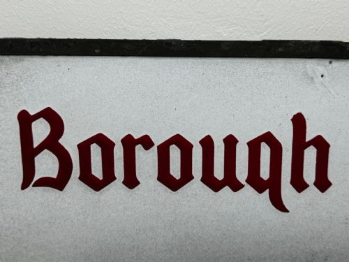 ENAMEL LONDON ROAD SIGN BOROUGH OF ST MARYLEBONE CHILTERN STREET W1 - ADDITIONAL PHOTO 23