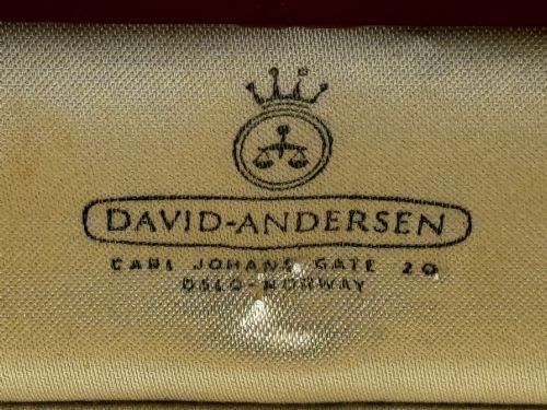 DAVIDANDERSON HALLMARKED SILVER ENAMEL ROYAL CROWN BROOCH - ADDITIONAL PHOTO 7