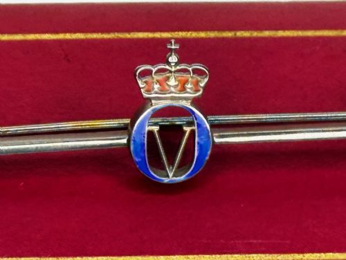 DAVIDANDERSON HALLMARKED SILVER ENAMEL ROYAL CROWN BROOCH - ADDITIONAL PHOTO 19