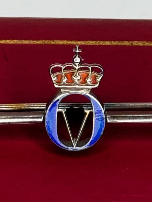 DAVIDANDERSON HALLMARKED SILVER ENAMEL ROYAL CROWN BROOCH - ADDITIONAL PHOTO 21