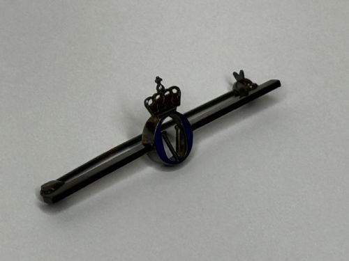 DAVIDANDERSON HALLMARKED SILVER ENAMEL ROYAL CROWN BROOCH - ADDITIONAL PHOTO 29