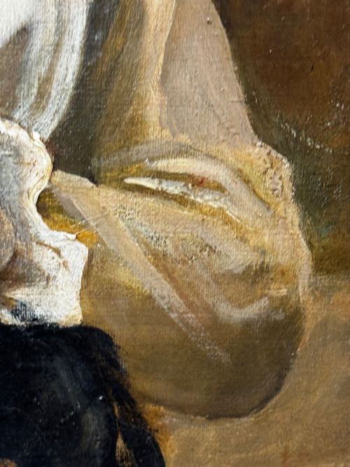 OIL PAINTING PORTRAIT RACHEL WEIGALL PRIZED KITTEN BY HENRY WEIGALL - ADDITIONAL PHOTO 21
