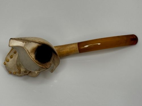 19TH CENTURY CARVED MEERSCHAUM SMOKING PIPE NAPOLEON BONAPARTE - ADDITIONAL PHOTO 13