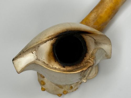19TH CENTURY CARVED MEERSCHAUM SMOKING PIPE NAPOLEON BONAPARTE - ADDITIONAL PHOTO 14