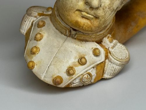 19TH CENTURY CARVED MEERSCHAUM SMOKING PIPE NAPOLEON BONAPARTE - ADDITIONAL PHOTO 19
