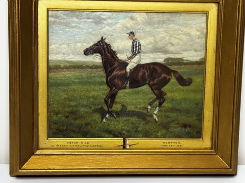 RACE HORSE WINNER VICTOR WILD JOCKEY MORNINGTON CANNON UP KEMPTON PARK - ADDITIONAL PHOTO 3