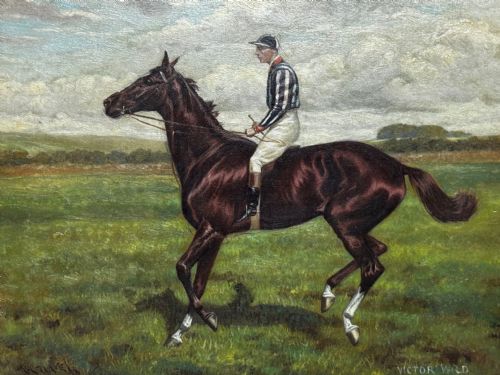 RACE HORSE WINNER VICTOR WILD JOCKEY MORNINGTON CANNON UP KEMPTON PARK - ADDITIONAL PHOTO 26