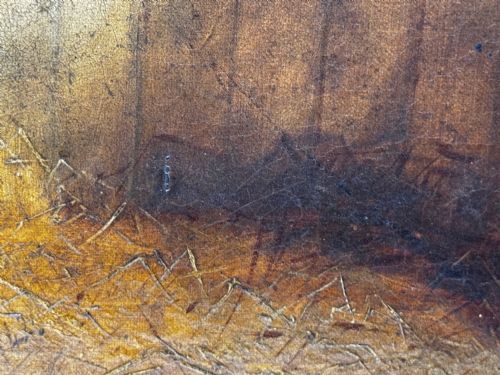 C1842 OIL PAINTING CHESTNUT HORSE HUNTER BY CHARLES BILGER SPALDING RA - ADDITIONAL PHOTO 20