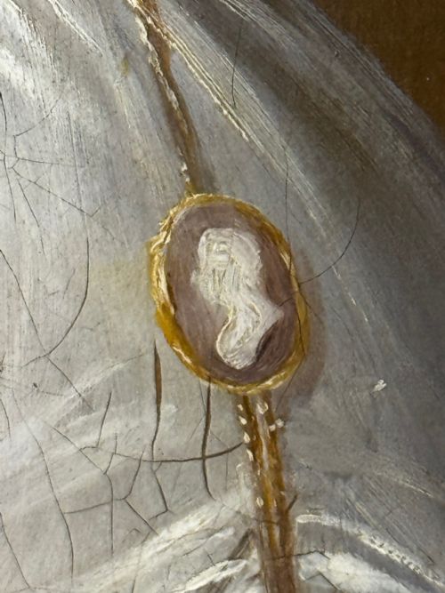 ENGLISH GEORGIAN OIL PAINTING PORTRAIT LADY SARA LOSH 17851853 - ADDITIONAL PHOTO 18
