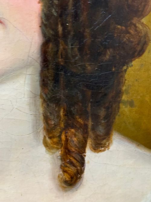 ENGLISH GEORGIAN OIL PAINTING PORTRAIT LADY SARA LOSH 17851853 - ADDITIONAL PHOTO 27