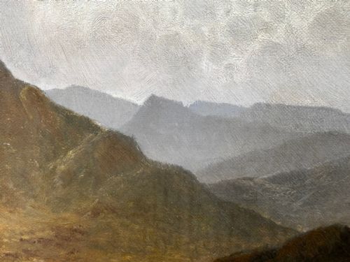 OIL PAINTING LAKE WINDERMERE VIEW FROM BOWNESS BY ALFRED DE BREANSKI - ADDITIONAL PHOTO 27