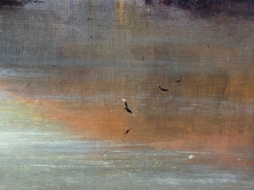 PAINTING LANDSCAPE LAKE WINDERMERE SUNSET BY ALFRED DE BREANSKI - ADDITIONAL PHOTO 18
