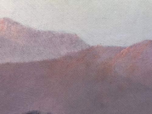 PAINTING LANDSCAPE LAKE WINDERMERE SUNSET BY ALFRED DE BREANSKI - ADDITIONAL PHOTO 27