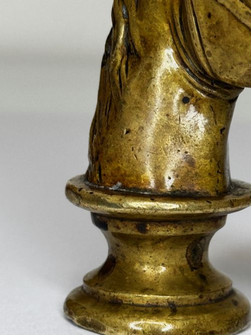 SCOTTISH 18TH CENTURY BRONZE HORSE SCULPTURE LETTER WAX SEAL ABERCROMBY - ADDITIONAL PHOTO 24