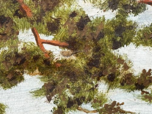 VICTORIAN OIL PAINTING PRIZED SHORTHORN BULL IN FIELD - ADDITIONAL PHOTO 26