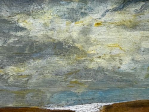 OIL PAINTING PRIZED LURCHER GREYHOUND AFTER SAMUEL JOHN CARTER - ADDITIONAL PHOTO 28