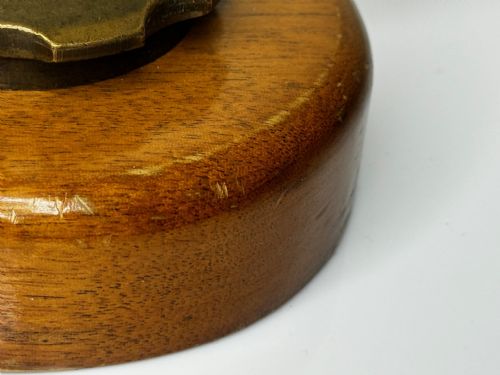 WINSTON CHURCHILL V FOR VICTORY GILT BRONZE CAR MASCOT SCULPTURE - ADDITIONAL PHOTO 13
