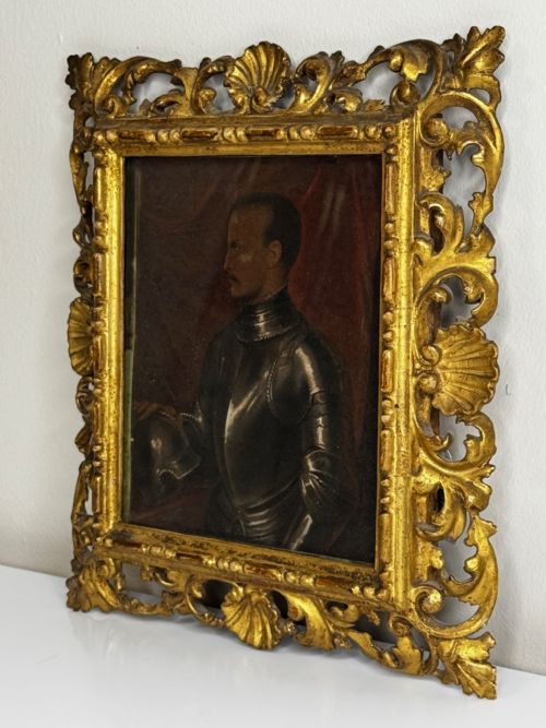 PAINTING GIOVANNI DELLE BANDE NERE IN ARMOUR - ADDITIONAL PHOTO 3