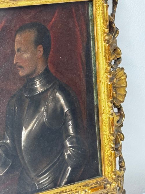 PAINTING GIOVANNI DELLE BANDE NERE IN ARMOUR - ADDITIONAL PHOTO 6