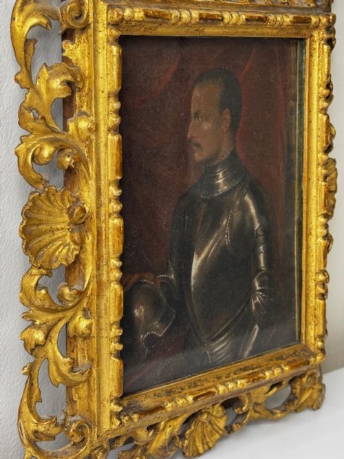 PAINTING GIOVANNI DELLE BANDE NERE IN ARMOUR - ADDITIONAL PHOTO 10