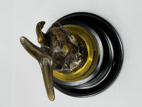 SPANISH ART DECO PELICAN MASCOT SCULPTURE - ADDITIONAL PHOTO 3