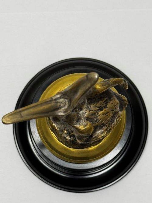 SPANISH ART DECO PELICAN MASCOT SCULPTURE - ADDITIONAL PHOTO 5