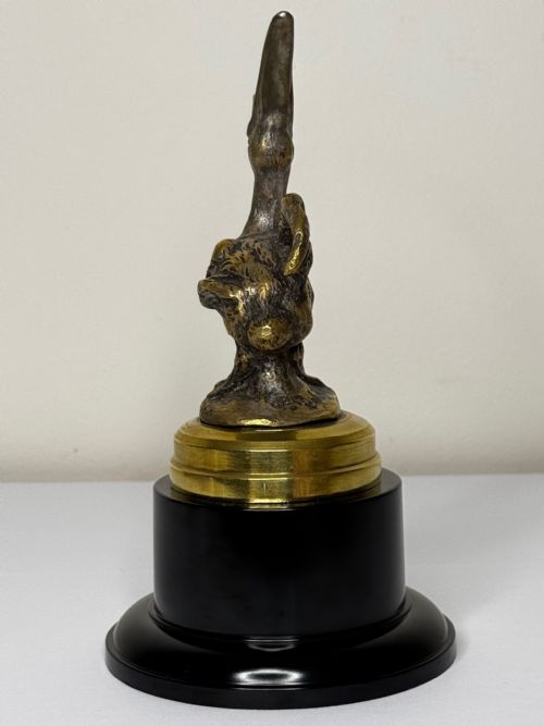 SPANISH ART DECO PELICAN MASCOT SCULPTURE - ADDITIONAL PHOTO 12