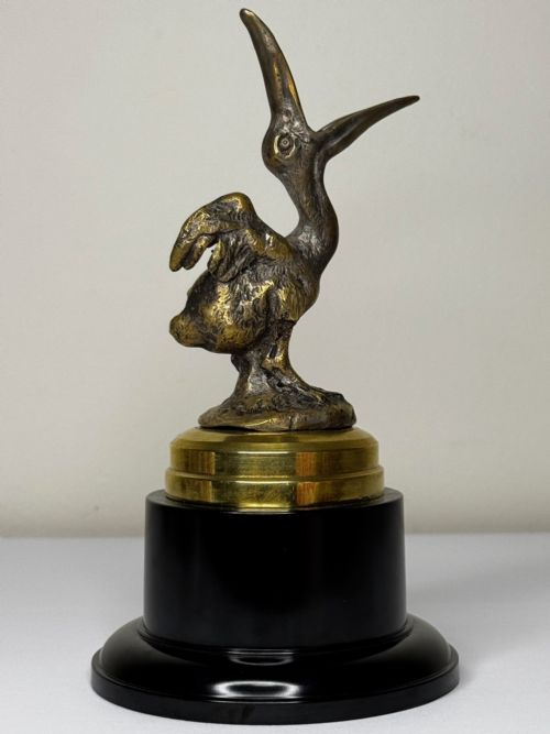 SPANISH ART DECO PELICAN MASCOT SCULPTURE - ADDITIONAL PHOTO 16