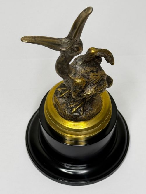 SPANISH ART DECO PELICAN MASCOT SCULPTURE - ADDITIONAL PHOTO 28