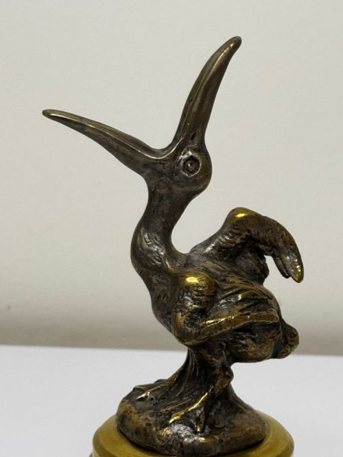SPANISH ART DECO PELICAN MASCOT SCULPTURE - ADDITIONAL PHOTO 29