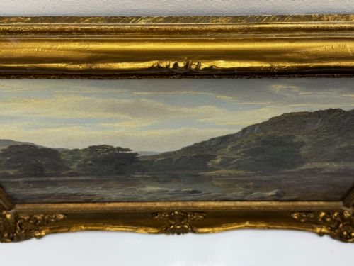 C1870 OIL PAINTING NR CAPEL CURIG NORTH WALES BY JOHN CUTHBERT SALMON - ADDITIONAL PHOTO 6