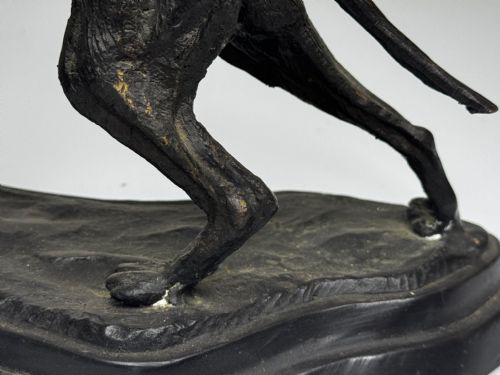 C1860 GROUP BRONZE HUNTING HOUND DOGS FOLLOWER AUGUSTE NICHOLAS CAIN - ADDITIONAL PHOTO 13