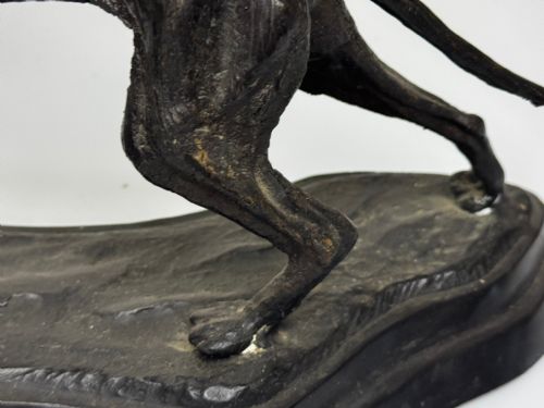 C1860 GROUP BRONZE HUNTING HOUND DOGS FOLLOWER AUGUSTE NICHOLAS CAIN - ADDITIONAL PHOTO 19