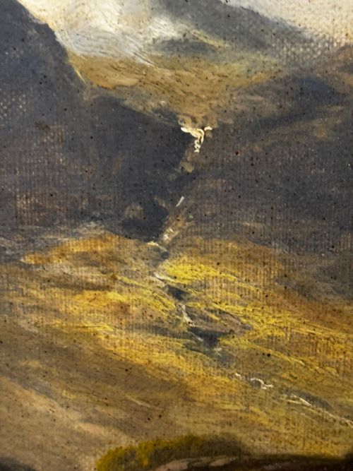 PAINTING BORROWDALE LANDSCAPE LAKE DISTRICT BY STEPHEN ENOCH HOGLEY - ADDITIONAL PHOTO 20