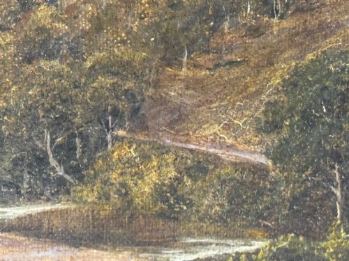 PAINTING BORROWDALE LANDSCAPE LAKE DISTRICT BY STEPHEN ENOCH HOGLEY - ADDITIONAL PHOTO 28